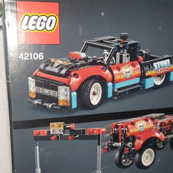 NEW SEALED LEGO Technic Stunt Show Truck Motorcycle EASTER BASKET GIFT stuffer - Picture 4 of 6